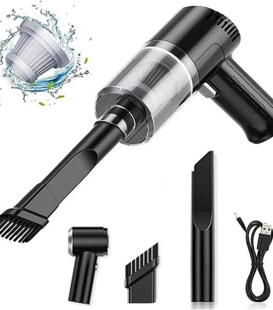 Aspiradora de Mano para Autos - Potente, Compacta y Recargable